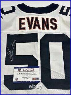 2019 Cincinnati Bengals Game Issued Jordan Evans LONDON GAMES Football Jersey