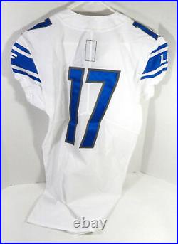2019 Detroit Lions #17 Game Issued White Jersey 40 DP59894