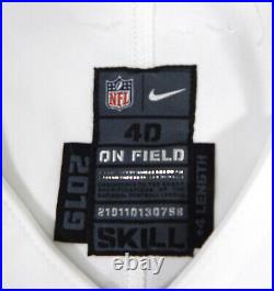 2019 Detroit Lions #17 Game Issued White Jersey 40 DP59894