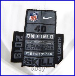 2019 Detroit Lions Charles Washington #45 Game Issued White Jersey 100 Patch