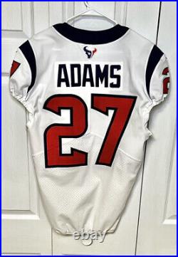 2019 Houston Texans Game Issued Mike Adams Jersey RCM Bob McNair Patch +100 Year