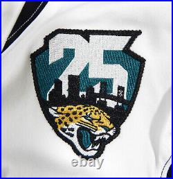 2019 Jacksonville Jaguars #29 Game Issued White Jersey 25th 100th Patch 38