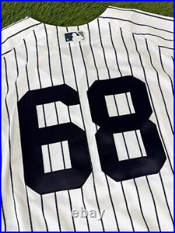 2019 New York Yankees Dellin Betances Game Issued Authentic MLB Baseball Jersey