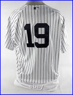 2019 New York Yankees Masahiro Tanaka #19 Game Issued White Jersey 150 P 52 2