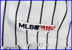 2019 New York Yankees Masahiro Tanaka #19 Game Issued White Jersey 150 P 52 2