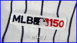 2019 New York Yankees Masahiro Tanaka #19 Game Issued White Jersey 150 P 52 2