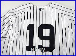 2019 New York Yankees Masahiro Tanaka #19 Game Issued White Jersey 150 P 52 2