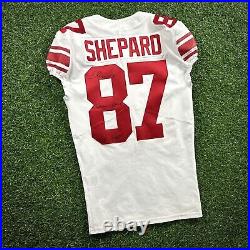 2019 Nike NFL Game Issued Jersey New York Giants Sterling Shepard Autograph