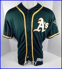 2019 Oakland A's Athletics Mark Kotsay #7 Game Issued Green Jersey 150 & PS P 19