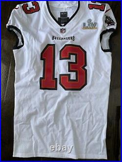 2020-21 Tampa Bay Buccaneers Mike Evans Game Issued Super Bowl LV Jersey Uniform