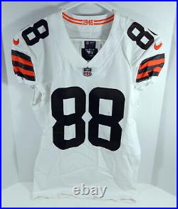 2020 Cleveland Browns Harrison Bryant #88 Game Issued White Jersey 42 DP23428