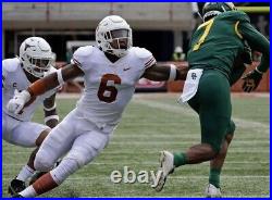 2020 Game Issued Texas Longhorns Throwback Jersey Prince Dorbah