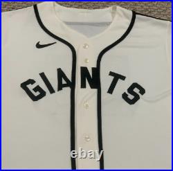 2020 MIAMI GIANTS (MARLINS) TBTC 1930's STANEK SIZE 46 GAME ISSUED JERSEY MLB