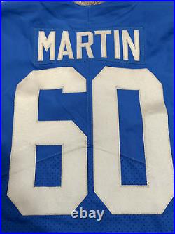 2020 Marcus Martin Detroit Lions Game Issued Used NFL Nike Football Jersey! USC