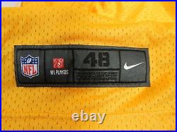 2020 Pittsburgh Steelers #99 Game Issued Yellow Football Jersey 840