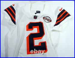 2021 Cleveland Browns Dustin Colquitt #2 Game Issued White Jersey 1946 75 A S 9