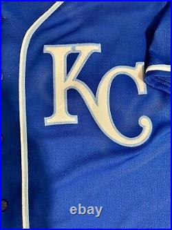 2021 KC Royals Team Issued Jersey MIGUEL BERNARD 100% Authentic MLB Hologram