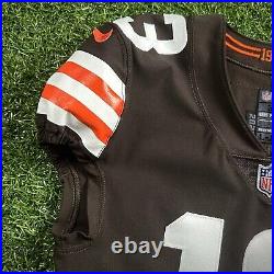 2021 Nike NFL Team Issued Game Jersey Cleveland Browns Odell Beckham Jr 38 L-BK