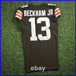 2021 Nike NFL Team Issued Game Jersey Cleveland Browns Odell Beckham Jr 38 L-BK