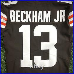 2021 Nike NFL Team Issued Game Jersey Cleveland Browns Odell Beckham Jr 38 L-BK