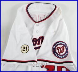 2021 Washington Nationals Patrick Corbin #46 Game Issued Used Jersey Clemente P