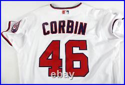 2021 Washington Nationals Patrick Corbin #46 Game Issued Used Jersey Clemente P