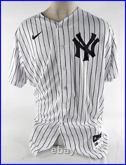 2022 New York Yankees Clay Holmes #35 Game Issued White Jersey 50 DP70934