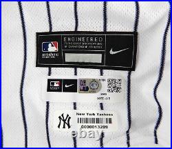 2022 New York Yankees Clay Holmes #35 Game Issued White Jersey 50 DP70934