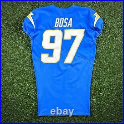 2022 Nike NFL Team Issued Game Jersey Los Angeles Chargers Joey Bosa Bolts COA