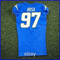 2022 Nike NFL Team Issued Game Jersey Los Angeles Chargers Joey Bosa Bolts COA