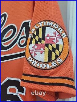 2022 Orioles Trey Mancini 30th Anniv. Camden Yards Team Issued Game Jersey 46