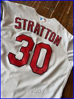 2022 St. Louis Cardinals Game Worn Team Issued Jersey Chris Stratton #30 Size 46