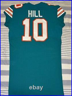 2022 Tyreek Hill Nike NFL Team Issued Jersey Miami Dolphins Retro