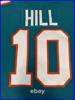 2022 Tyreek Hill Nike NFL Team Issued Jersey Miami Dolphins Retro