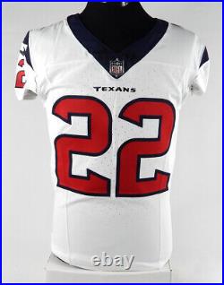 2023 Houston Texans Mike Boone #22 Game Issued White Jersey 40 957