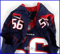 2023 Houston Texans Thomas Booker #56 Game Issued Navy Jersey 42 512