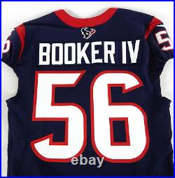 2023 Houston Texans Thomas Booker #56 Game Issued Navy Jersey 42 512