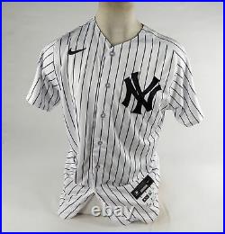 2023 New York Yankees Gleyber Torres #25 Game Issued White Jersey 44 DP73656