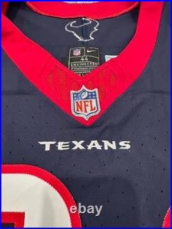 2023 Nick Vannett Houston Texans Game Issued Nike NFL Football Jersey Ohio State