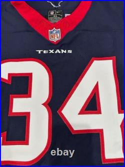 2023 Nick Vannett Houston Texans Game Issued Nike NFL Football Jersey Ohio State