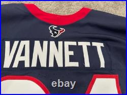 2023 Nick Vannett Houston Texans Game Issued Nike NFL Football Jersey Ohio State