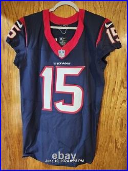 2023 Nike NFL Team Issued Ka'imi Fairbairn Houston Texans Game Worn Jersey COA