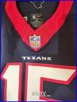 2023 Nike NFL Team Issued Ka'imi Fairbairn Houston Texans Game Worn Jersey COA