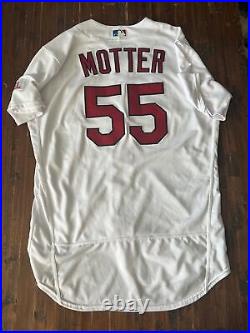 2023 St. Louis Cardinals Game Worn Team Issued Jersey Taylor Motter #55 Size 46