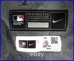 2023 Washington Nationals Erasmo Ramirez #61 Game Issued Grey Jersey City Conect