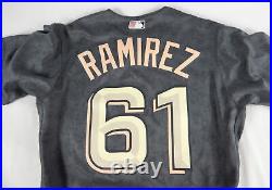 2023 Washington Nationals Erasmo Ramirez #61 Game Issued Grey Jersey City Conect