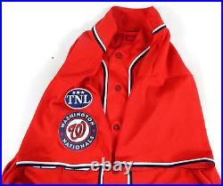 2023 Washington Nationals Franmil Reyes #99 Game Issued Red Jersey 50 449