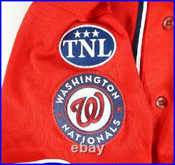 2023 Washington Nationals Franmil Reyes #99 Game Issued Red Jersey 50 449