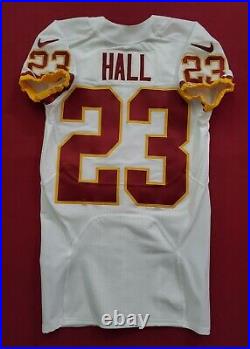 #23 DeAngelo Hall of Washington Redskins NFL Locker Room Game Issued Jersey