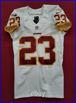 #23 DeAngelo Hall of Washington Redskins NFL Locker Room Game Issued Jersey
